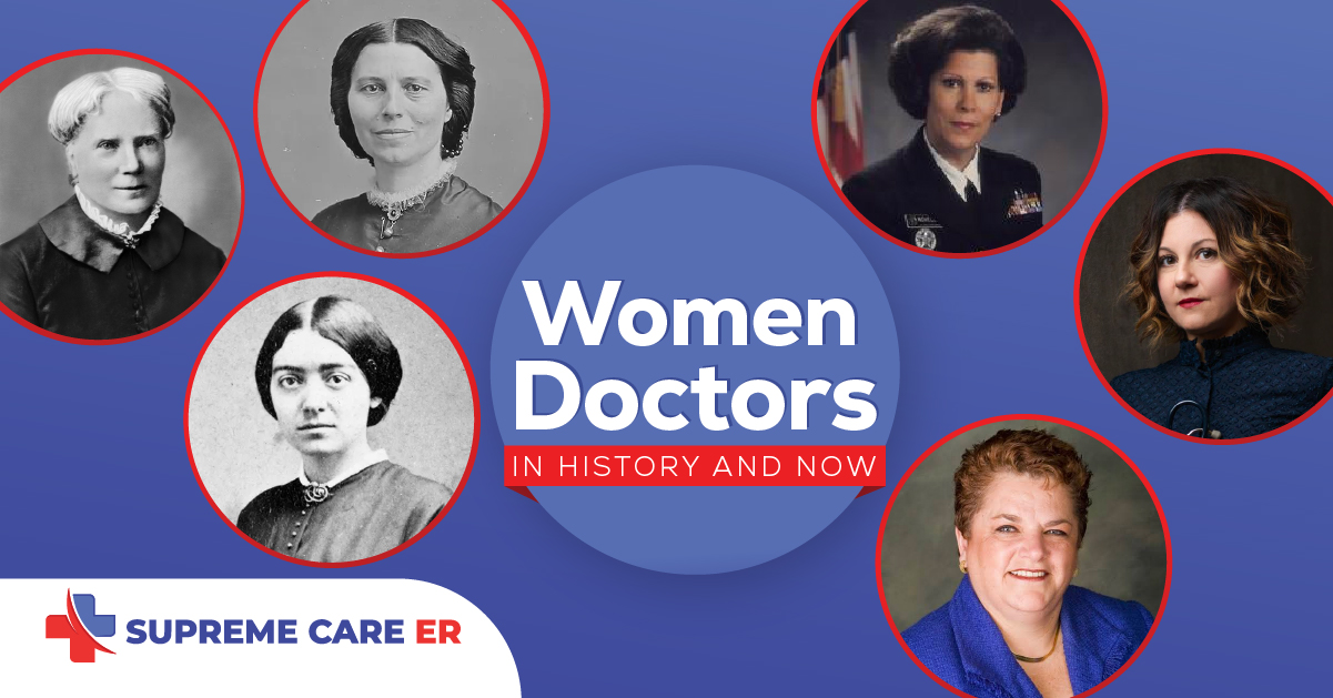 Women Doctors In History And Now Supreme Care ER 24/7